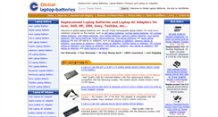 Desktop Screenshot of global-laptop-batteries.com