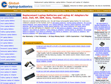 Tablet Screenshot of global-laptop-batteries.com